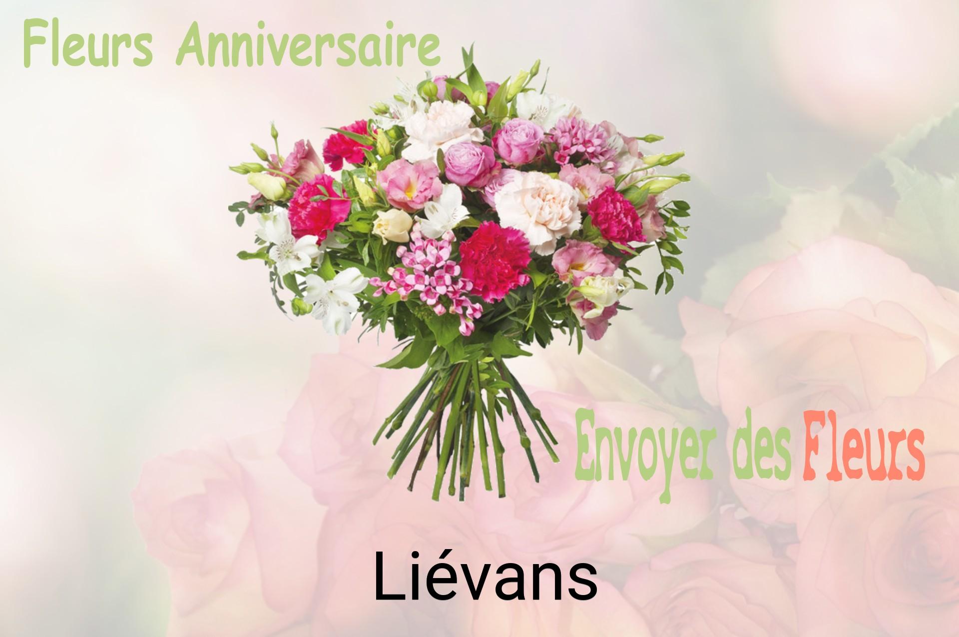 Bouquet de fleurs d’anniversaire livré à Liévans